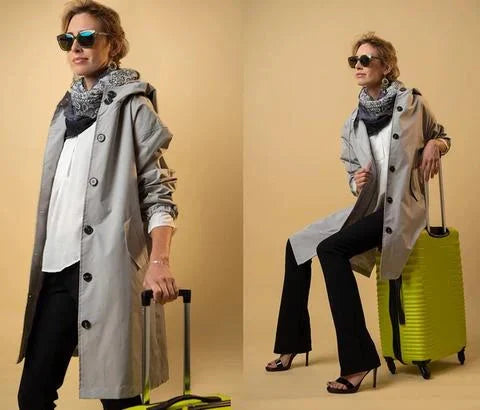Evelyn – Everyday Rain Cotton Trench
