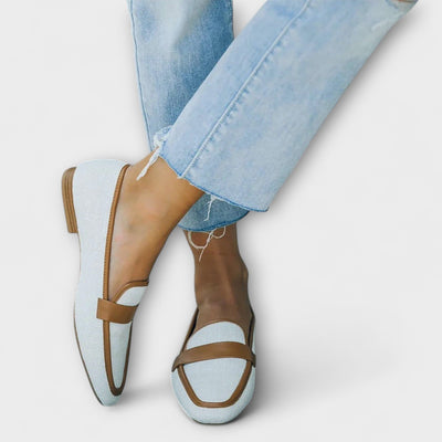 Elowen – Suede Retro-Loafer in Casual Style