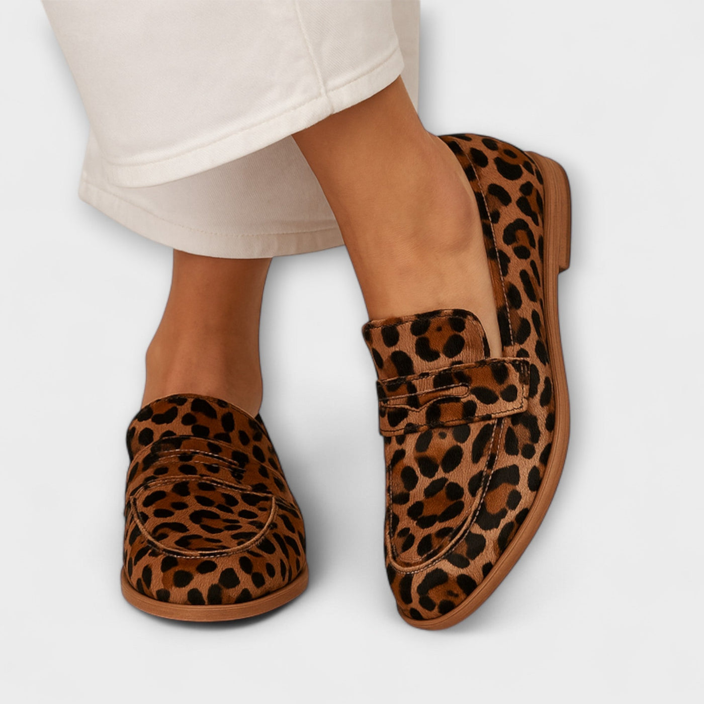 Elaine - Soft Suede Loafers
